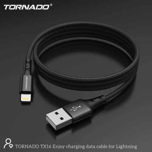 Кабель Tornado TX16 USB to Lightning 1m