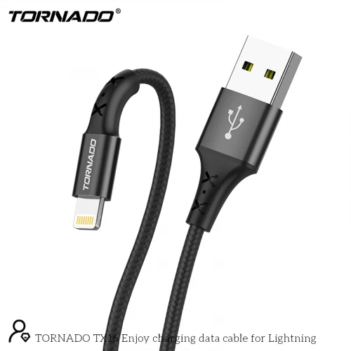 Кабель Tornado TX16 USB to Lightning 1m
