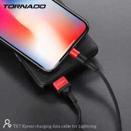 Кабель Tornado TX7 USB to Lightning 1m