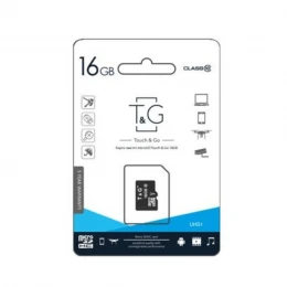 Карта пам'яті microSDHC T&G 16Gb UHS-1 10 class