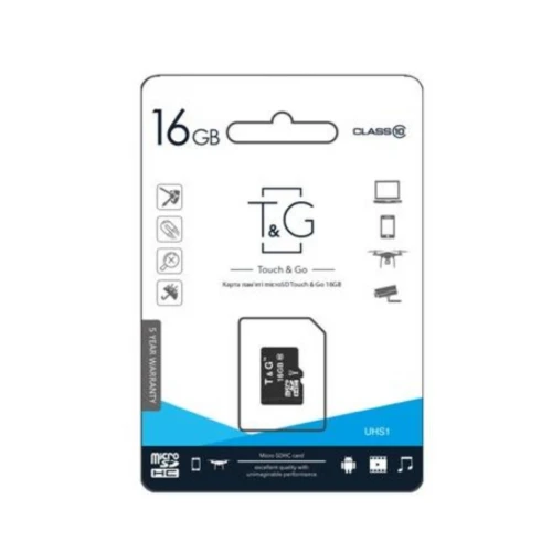 Карта пам'яті microSDHC T&G 16Gb UHS-1 10 class