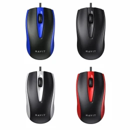 Комп'ютерна миша провідна Havit HV-MS871(1200 DPI, 3 кл)