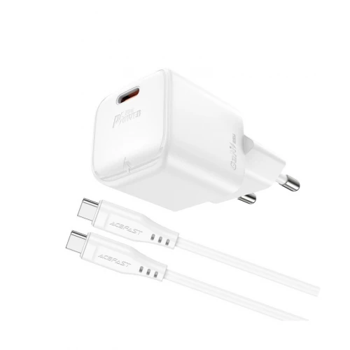 МЗП 1Port Acefast A73 mini USB-C GaN PD 20W Type-C to Type-C