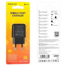 МЗП 1Port Borofone BA64A USB 2.1A