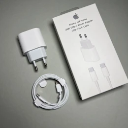 МЗП 1Port for Apple A2347 iPhone 15 Pro Max USB-C 20W Type-C to Type-C copy-original (original box)