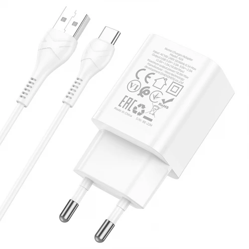 МЗП 1Port Hoco N26 USB QC3.0 USB to Type-C