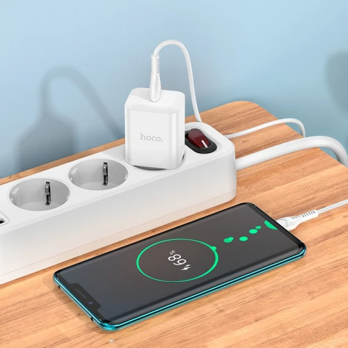 МЗП 1Port Hoco N27 USB-C PD 20W Type-C to Type-C
