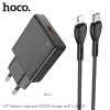МЗП 1Port Hoco N37 Delgado USB-C PD 20W Type-C to Lightning