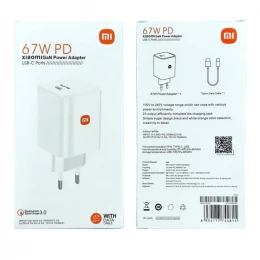 МЗП 1Port Xiaomi MDY-M13-EF USB-C 67W Type-C to Type-C Original China