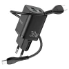 МЗП 2Port Hoco N13 USB+USB-C 3A PD/QC3.0 30W Type-C to Type-C