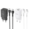 МЗП 2Port Hoco N13 USB+USB-C 3A PD/QC3.0 30W Type-C to Type-C
