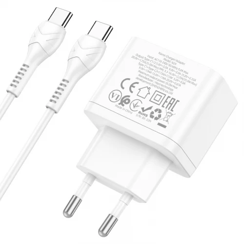 МЗП 2Port Hoco N29 2USB-C 3A 35W Type-C to Type-C