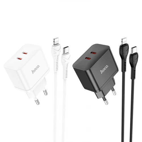 МЗП 2Port Hoco N29 2USB-C 3A 35W Type-C to Type-C