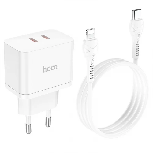 МЗП 2Port Hoco N29 2USB-C PD 35W Type-C to Lightning