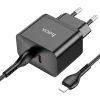 МЗП 2Port Hoco N29 2USB-C PD 35W Type-C to Lightning