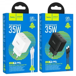 МЗП 2Port Hoco N29 2USB-C PD 35W Type-C to Lightning