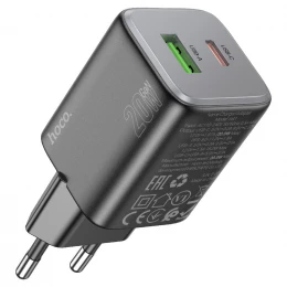 МЗП 2Port Hoco N41 USB+USB-C PD 20W Type-C to Type-C