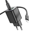 МЗП 2Port Hoco N41 USB+USB-C PD 20W Type-C to Type-C