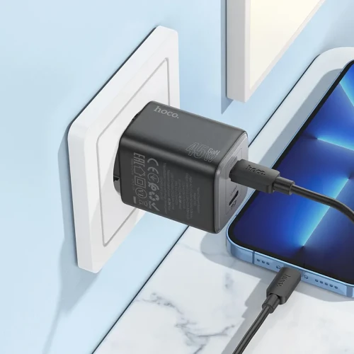МЗП 2Port Hoco N42 2USB-C PD 45W Type-C to Type-C