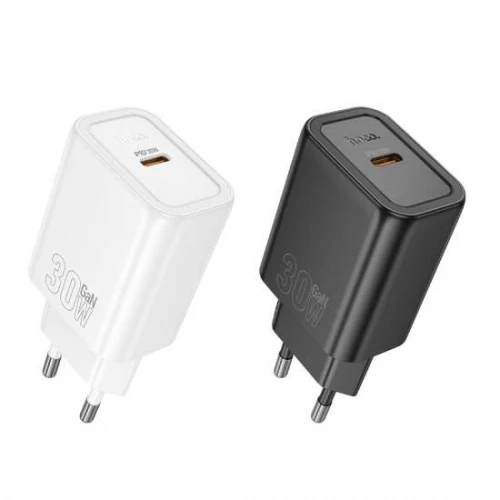 МЗП 2Port Hoco N61 Gentle USB+USB-C QC 3.0 PD 20W Type-C to Lightning