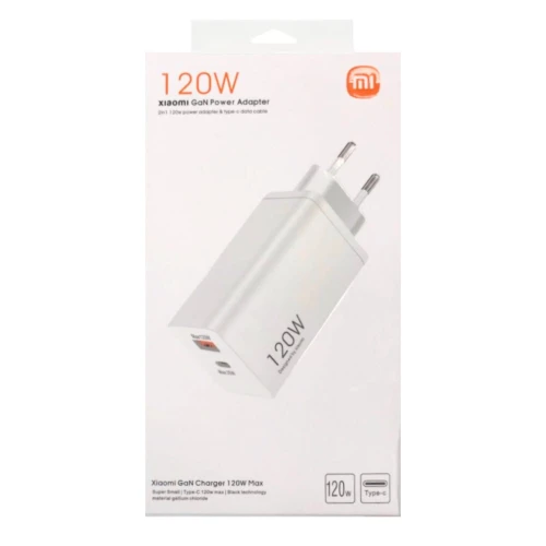 МЗП 2Port Xiaomi MI 13AC USB+USB-C PD 3.0 120W USB to Type-C Original China