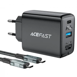 МЗП 3Port Acefast A17 USB + USB-C + HDMI PD3.0 65W Type-C to Type-C