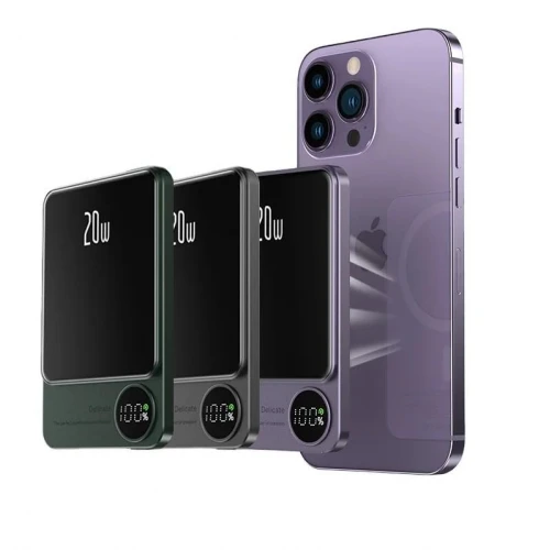 Power Bank Q9 Plus 10000mAh PD/QC 20W USB-C with MagSafe