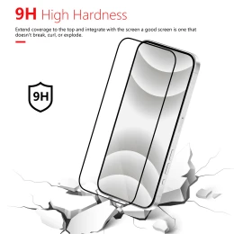 Захисне скло CASETORI Sample HD Anti Dust Glass for Apple iPhone 15 Pro Max (в упаковці)