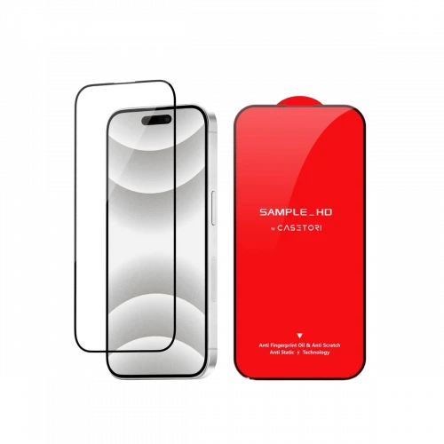 Захисне скло CASETORI Sample HD Anti Dust Glass for Apple iPhone 16 Plus (в упаковці)