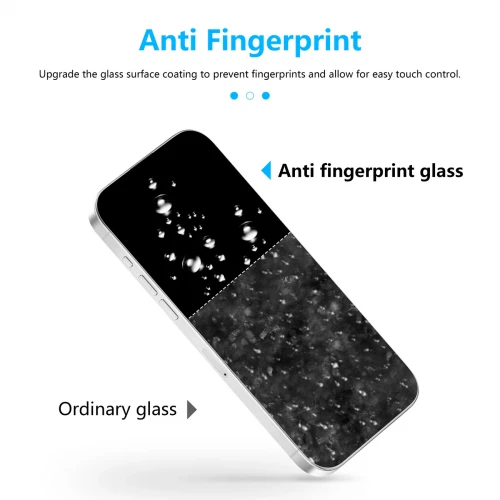 Захисне скло CASETORI Sample HD Anti Dust Glass with applicator for Apple iPhone 15 Pro Max (в упако