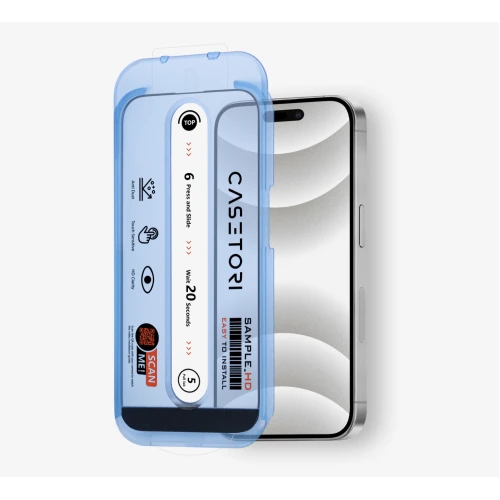 Захисне скло CASETORI Sample HD Privacy for Apple iPhone 13 Pro Max | 14 Plus (в упаковці)