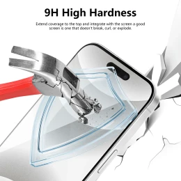 Захисне скло CASETORI for Apple for iPhone 16 Pro | iPhone 17 Sample PRO Ceramic with applicator (в 