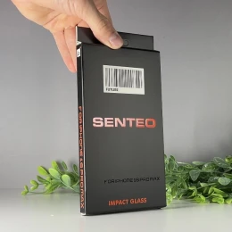 Захисне скло SENTEO 9H Impact for Apple for iPhone 15 Pro (в упаковці)