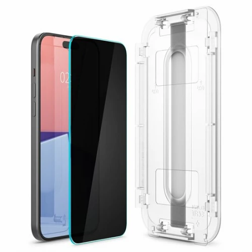 Захисне скло Spigen Privacy Glastr EZ FIT with applicator for Apple iPhone 14 Pro Max (в упаковці)